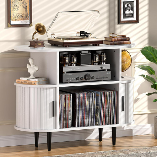 Large record player - large, stand